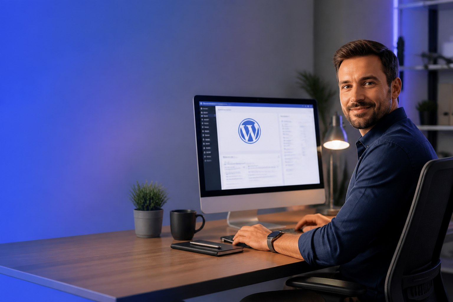 WordPress VPS hosting workspace — deploy WordPress on USA KVM VPS
